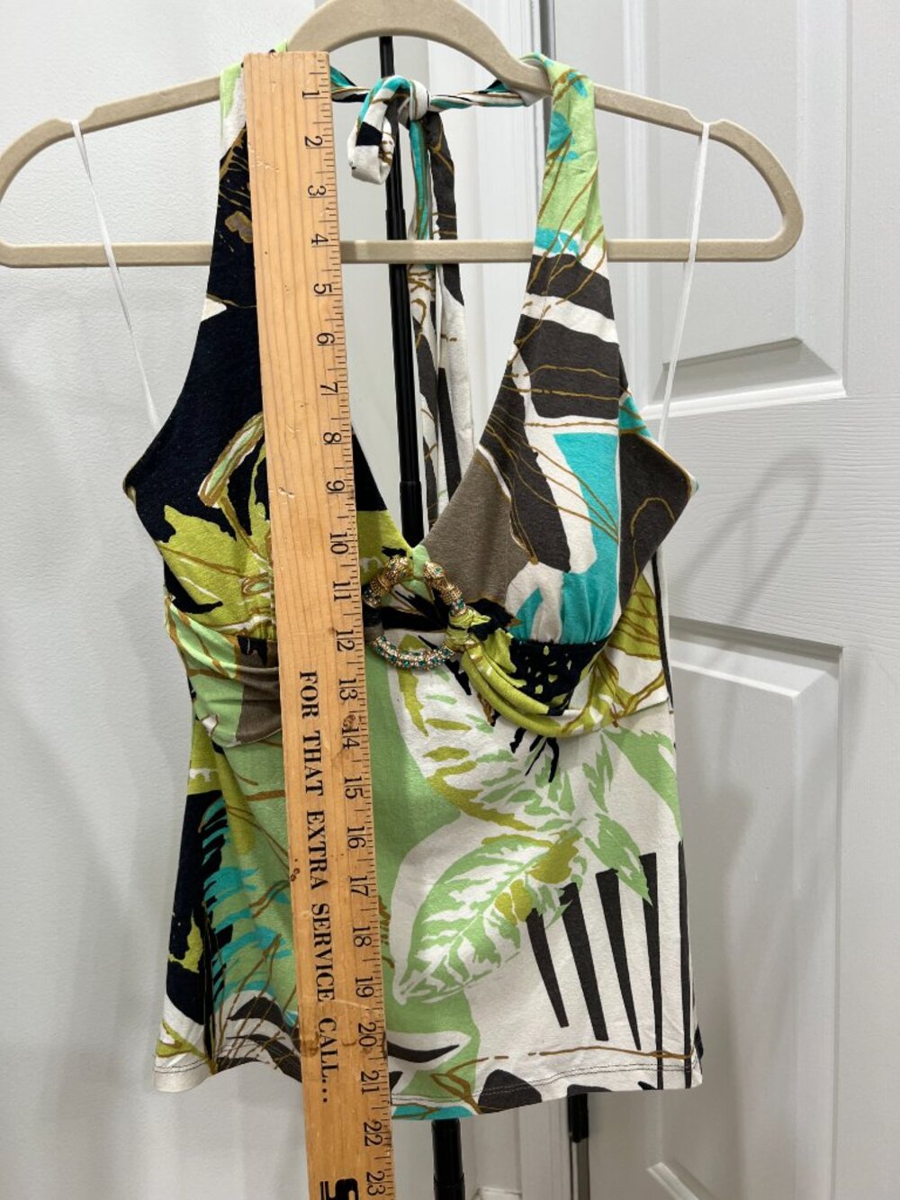 Cache strapless tank top size M - Picture 4 of 8